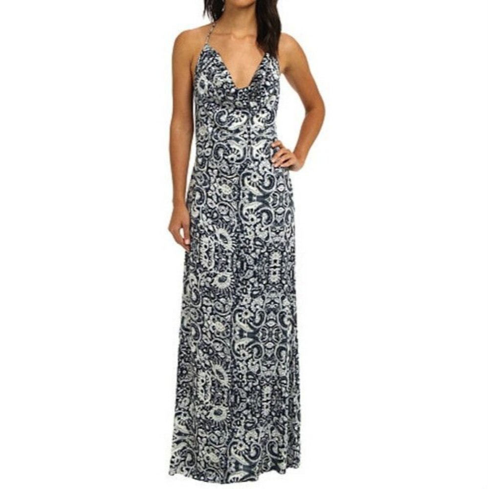 Chaser LA Halter Maxi Dress